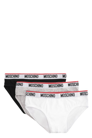 Set of three logo band briefs-0